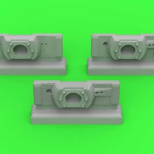 Bon Plan Master GM-72-023 PzKpfw VI Tiger I - gun mantlets - 3 optional types - to be used with gun barrels from sets GM-72-021 & GM-72-022