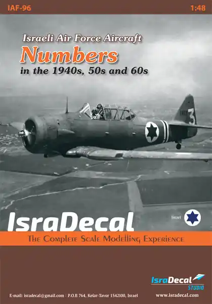 Isra Decal Studio AF96 Numbers in the 1940s, 50s & 60s Prix Réduit