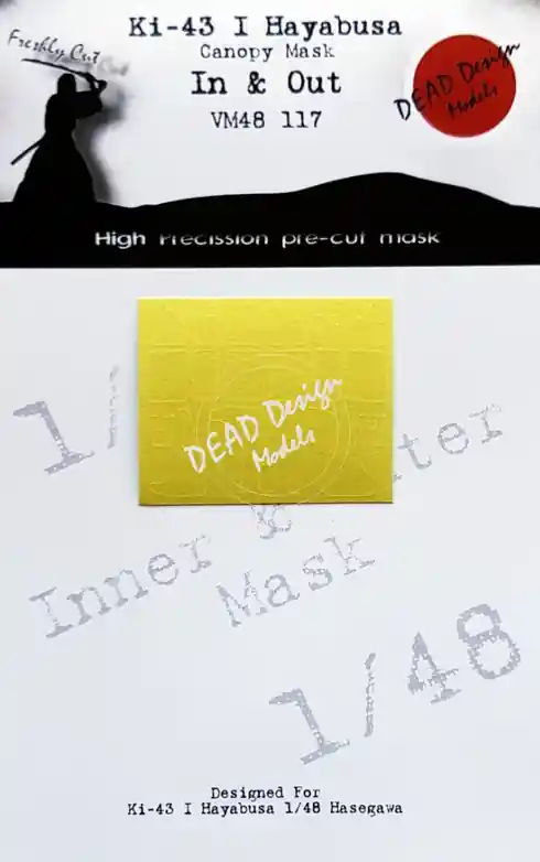 DEAD Design Models VM48117 Ki-43 I Hayabusa In and Out Nouveauté