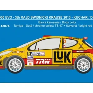 Rejimodel 43074 Peugeot 207 S2000 EVO - Rajd Swidnicki 2013 - Kuchar / Dymurski Paiement Sécurisé