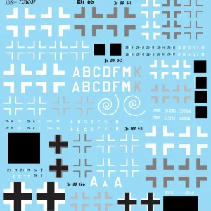Aims 72D037 KG 66 Decals (20 schemes) Promotion