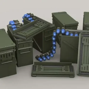 Legend LF3D051 M548 40mm 48 Cart Ammo Can set Petit Prix
