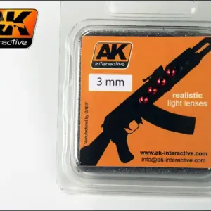 Commander Vite AK-Interactive 213 RED 3mm