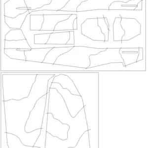 Omask 44002 Spitfire Mk.I Camouflage Surfaces Camo B Mask (For Eduard 11143) Nouvelle Collection