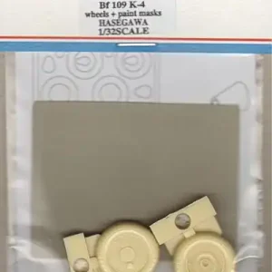 Must-Have AML A32002 Messerschmitt Bf-109 K-4 - wheels and paint mask (designed to be used with Trumpeter kits)