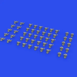 Eduard 635017 WWII German clamps Type 1 PRINT Prix Bas