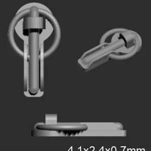 DAB Models 24-002 Bonnet pins 10 Prix Réduit