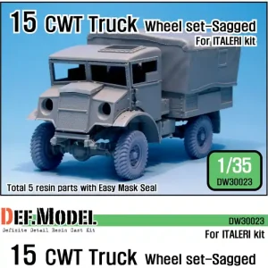 Nouvelle Collection DEF Model DW30023 15 CWT Truck wheel set (for Italeri 1/35)