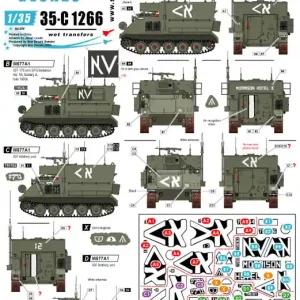 Star-Decals 35-C1266 Israeli AFVs 12. M577 Mugaf in IDF service. Acheter En Ligne