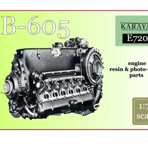Remise KARAYA E7203 DB-605 engine – resin + PE