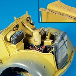 Satisfait Ou Remboursé Plus Model 313 Engine-compartment detail set Opel Blitz - Tamiya