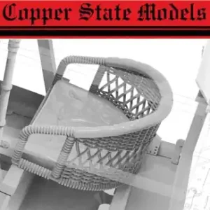 Vente Directe Copper State Models A32-009 Bristol Scout Wicker Seat With Cushion And Leather Pad