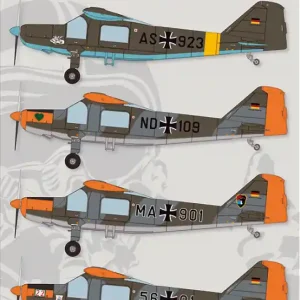 Promotion Wingman Models D72002 Dornier Do-27 A/B - Luftwaffe, German Naval Air Arm and German Army Service (for Special Hobby kits)