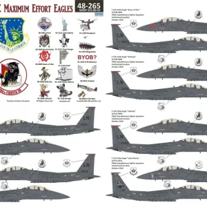 Two Bobs 48265 McDonnell Douglas F-15 E Strike Eagle - Maximum Effort Eagles Acheter Direct