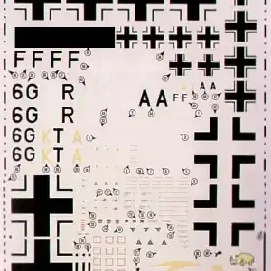 Almark C07 Junkers Ju-87 B/R - Early Stukas Decals (5 schemes) Quantité Limitée