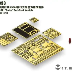 ET Model E35-093 USMC Anti-Tank Vehicle M50A1 Ontos (for Academy 13218) Super Prix