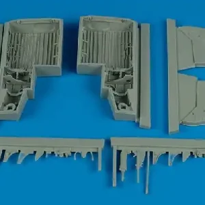 Aires 2122 P-47D Thunderbolt wheel bay Hasegawa Livraison Express