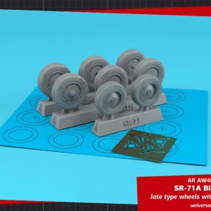 Armory Models Group AW48353 SR-71A Blackbird late type wheels w/ weighted tyres Super Prix