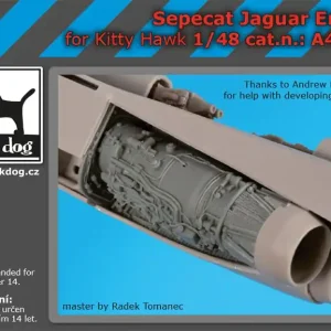 Black Dog A48118 Sepecat Jaguar engine for Kitty Hawk Nouveauté