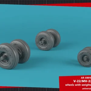Armory Models Group AW48335 OV-22 Osprey wheels w/ weighted tires type "b" Haute Qualité