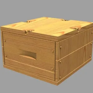 Affaire À Saisir PanzerArt RE35-379 US Ammo Boxes for 0,5 ammo (Wooden Pattern)