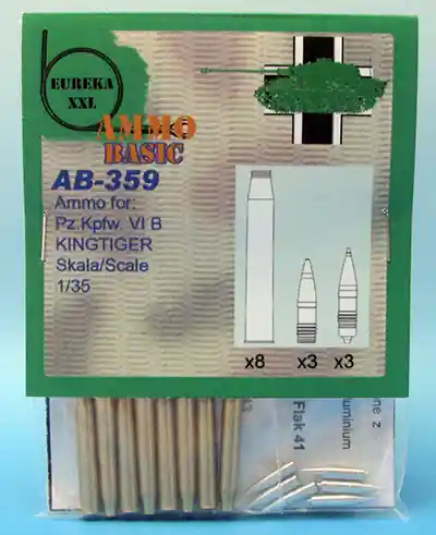 Marque Eureka XXL AB-359 Ammo for Pz.Kpfw. VI B, KINGTIGER
