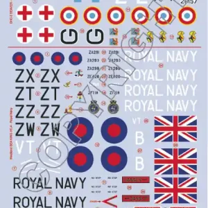 Model Art 48020 Westland Sea King HC.4 Commando and DHC.2 Beaver Decals Set Must-Have