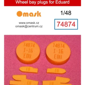 Usine Directe Omask 74874 I-16 Wheel Bay Plugs (For Eduard)