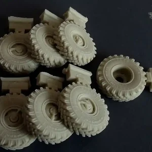 Bon Plan Balaton Modell BM3541 M-93 wheels set for ICM Zil-131 kit