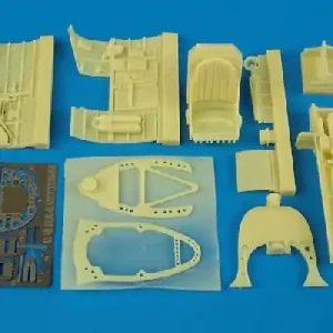 Aires 2061 Spitfire Mk. V cockpit set Hasegawa Retour Gratuit