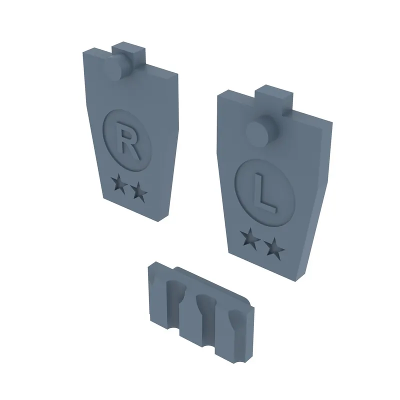 Marque HD Models 35277 Sherman - Bogies Adapter (6 pcs / for Tamiya Kits)