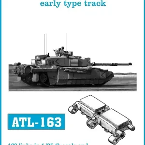 FriulModel 163 Tracks for Challenger 2 Early Type Track Remise