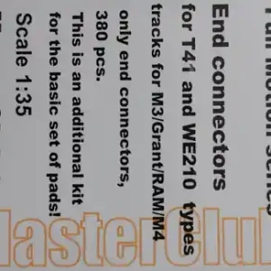 MASTERCLUB MTL-35325FM Full Motion end connectors for M3 Lee/Grant/RAM T41 and WE210 types track Expédition Rapide