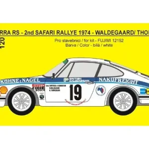 Achetez Aujourd'hui Rejimodel 120 Porsche 911 Carrera 2.7RS - 2nd Safari Rally 1974 (for Fujimi kits)