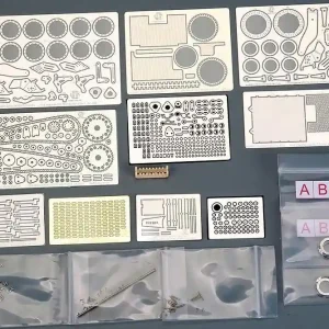 Remise Hobby design HD02-0427 Yamaha YZF750 TECH21 (1987) - Detail Up PE Set (for Fujimi 14132 Kit)