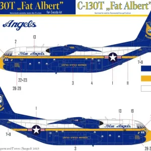 HAD Models 72270 C-130T ‘Fat Albert‘ (For Zvezda Kit) Affaire À Saisir