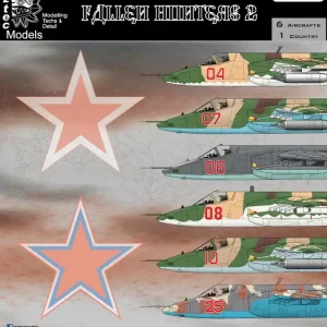 Aztec 48D083 Fallen Hunters 2 - Sukhoi Su-25 & Su-25SM Russian Air Force & Soviet Air Force Commander Vite