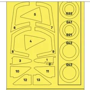 Art Scale Kit M48099 Buccaneer S.2C/D double-sided Prix Cassé