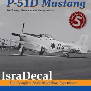 Isra Decal Studio AF92 IAF P-51 D Mustang (for Tamiya, Trumpeter and Hasegawa kits) Certifié