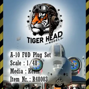 Satisfait Ou Remboursé TigerHead Decals R48003 Fairchild A-10 A - FOD Plug Set (for Academy and Italeri kits)