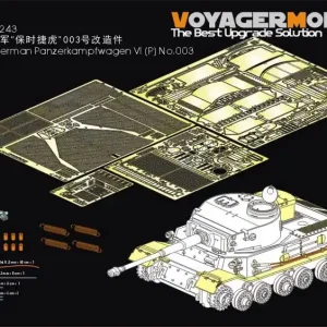 Bon Plan VoyagerModel.Co.Ltd PE351243 WWII German Panzerkampfwagen VI (P) No.003 (For AMUSING HOBBY 35A051)