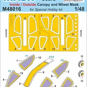 Special Hobby M48016 AH-1Q/S Cobra Inside/Outside Prix Bas