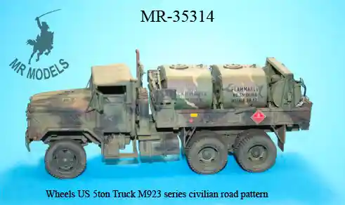 Meilleur Prix MR Modellbau 35314 Wheels US 5ton Truck M923 series civilian road pattern