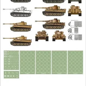 Montex K35005 Sd.Kfz.181 Tiger I Tamiya Offre Du Jour