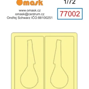 Omask 77002 Focke-Wulf Fw-190 A-8 Masks (for Eduard kits) Remise