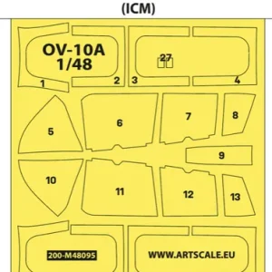 Certifié Art Scale Kit M48095 OV-10A double-sided