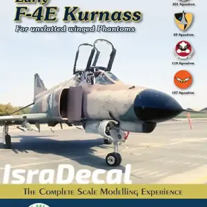Bon Plan Isra Decal Studio AF111 IAF Early F-4E Kurnass