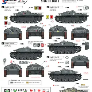 Dernier Modèle Star-Decals 35-994 Sturm! 6. StuG III Ausf F. StuG.Abt 177/190/249/GD.
