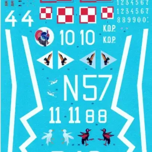 Meilleur Choix Techmod 32071 PZL P-11c Decal Set