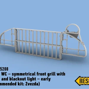 Rescue Models 35208 Dodge WC - symmetrical late front grill with winch and blackout light Achat Immédiat